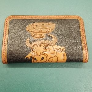 Hand made leather wallet